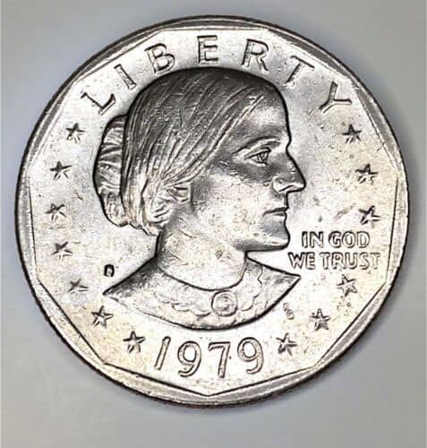 1979 Dollar Coin Value - The main features of the 1979 Susan B. Anthony dollar coin