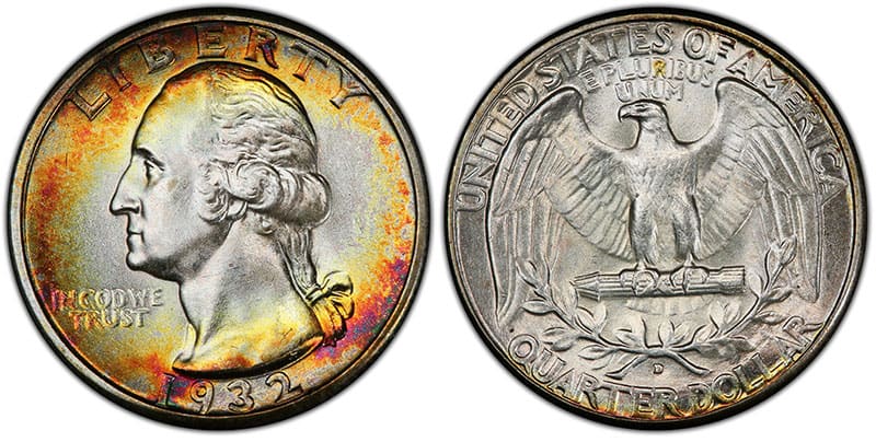 1979 Quarter Value - Washington Quarters are 1932 D MS 65