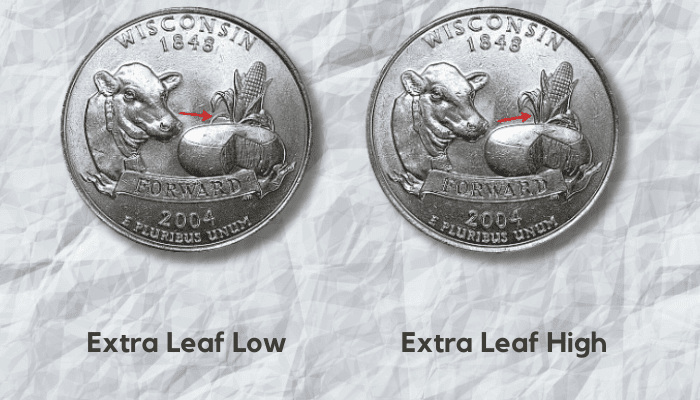 2004 Wisconsin Extra Leaf Quarters