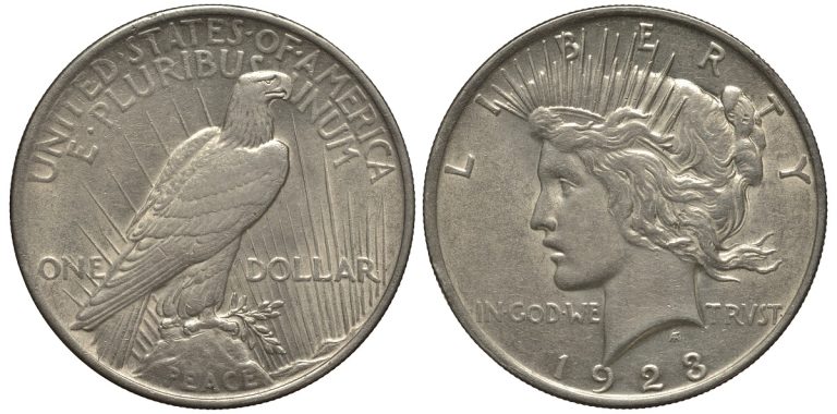 1928 Silver Dollar Value Chart (1928-s $1 Ms65+ Sold For $78,000)