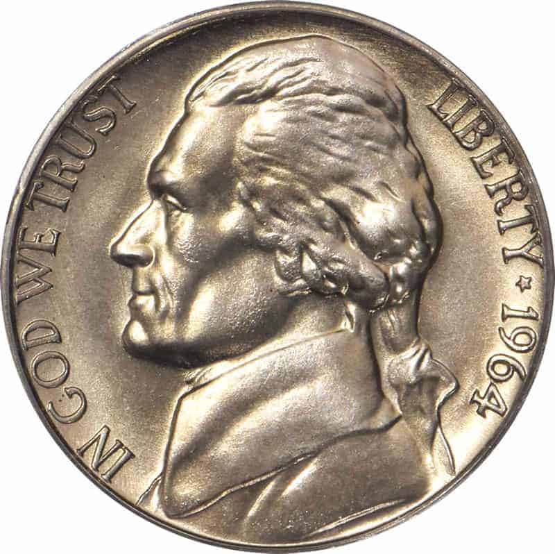 1964 Jefferson Nickel