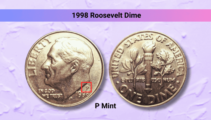 1998-P-roosevelt-dime-regular-strike-coins