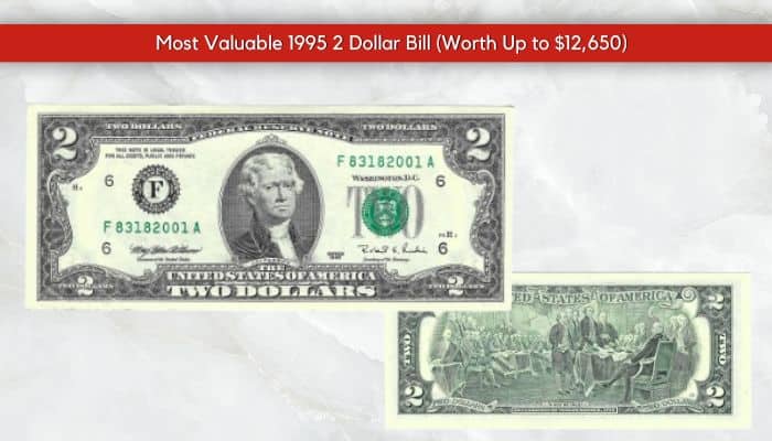 1995 $2 Bill Value Evaluation