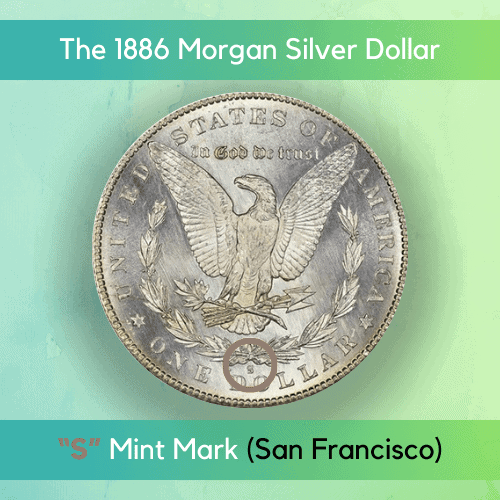 The 1886 Morgan Silver Dollar - The 1886 Morgan Silver Dollar – S Mint Mark
