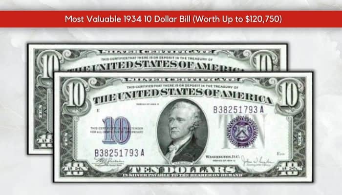 Where Can You Find Rare 1934 $10 Bills