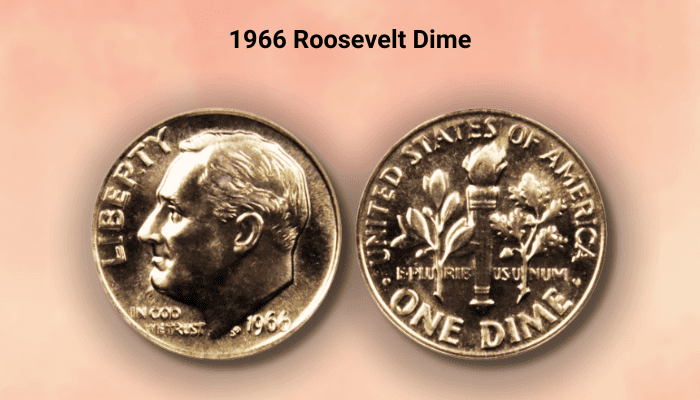1966 Roosevelt Dime