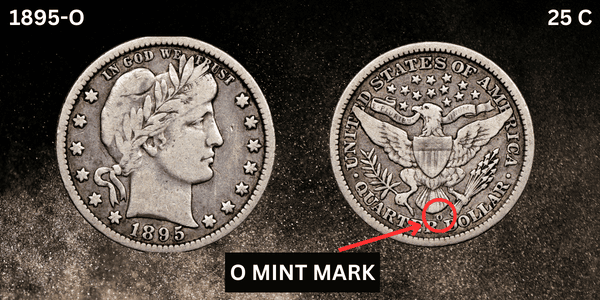 Barber Quarter Value - O mint mark 