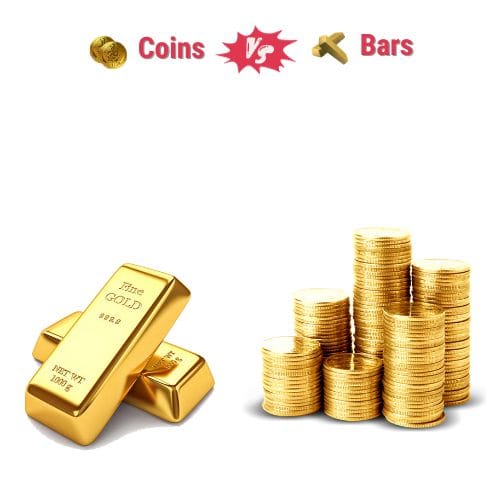 FAQs about Gold Bar vs Gold Coin