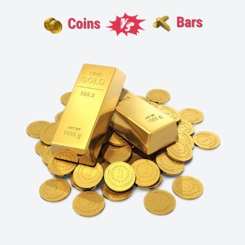 Summary of Gold Bar vs Gold Coin