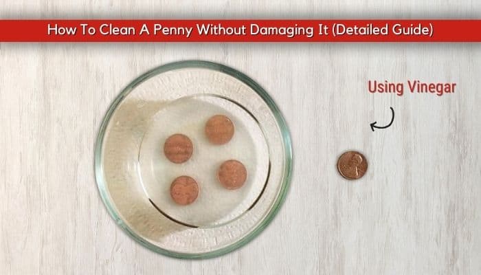 Penny Cleaning with Vinegar