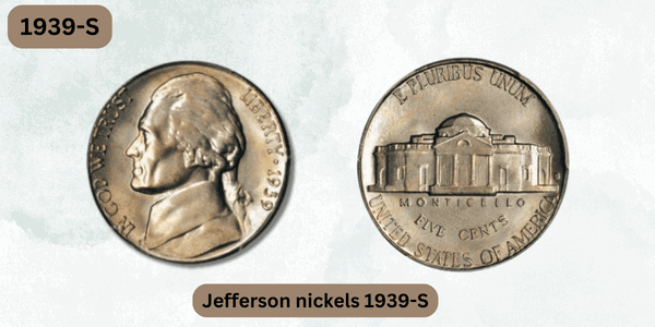 Rare Nickels Worth Money - 1939-S