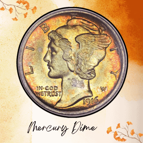 1916 silver coins value - Mercury Dime