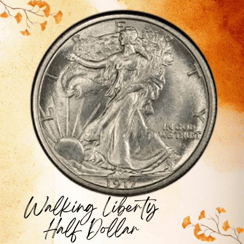 1917 silver coins value - Walking Liberty Half Dollar