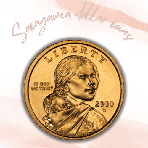 Sacagawea dollar coins