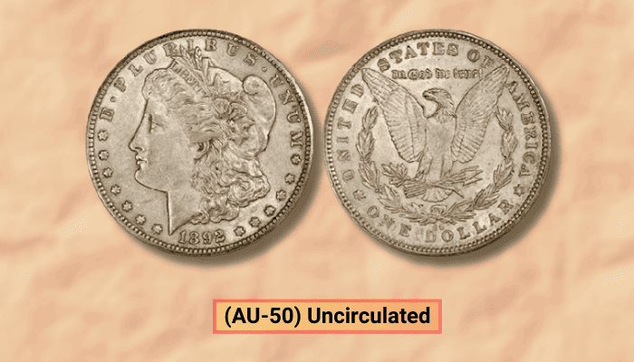 Cost To Get Coins Graded AU 50 Uncirculated