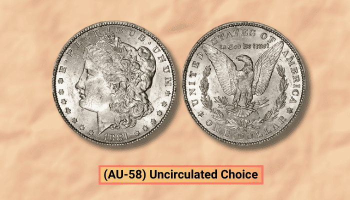 Cost To Get Coins Graded AU 58 Uncirculated Choice