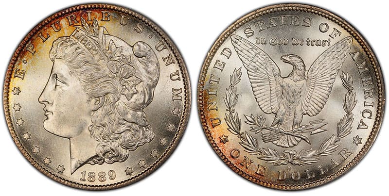 1889 Silver Dollar Value - The Main Features Of The 1889 Morgan Silver Dollar Coins