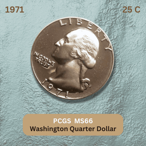 1971 Washington Quarter Dollar MS66