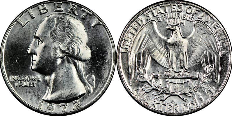 1972 Quarter Value - 1972 Quarter Features