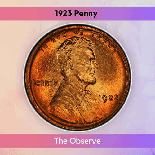 1923 Penny - the Observe