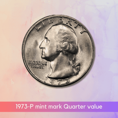 1973 Quarter Value - 1973 quarter with no mint mark