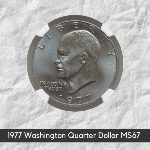 1977 Quarter Value - 1977 Washington Quarter Dollar MS67